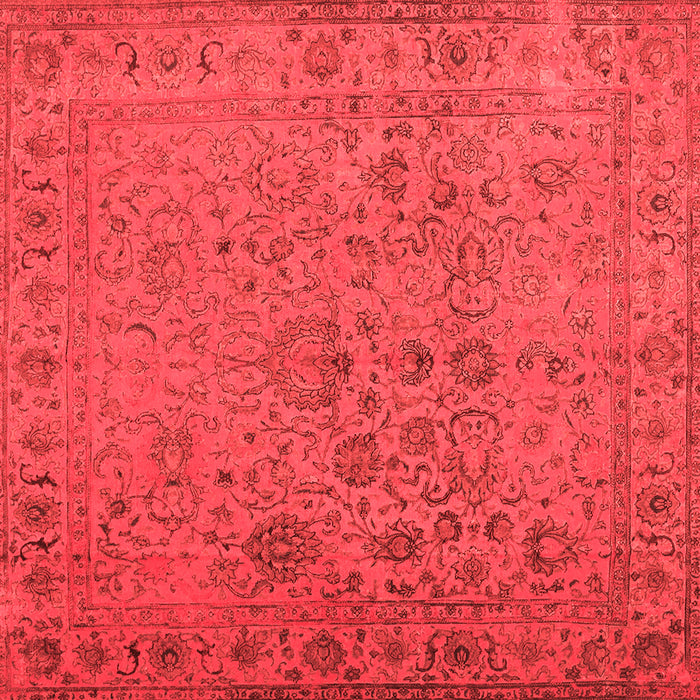 Machine Washable Abstract Red Contemporary Rug, wshcon1939red
