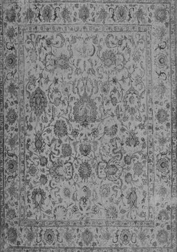 Abstract Gray Contemporary Rug, con1939gry