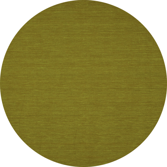 Square Abstract Green Contemporary Rug, con193grn