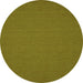 Square Abstract Green Contemporary Rug, con193grn