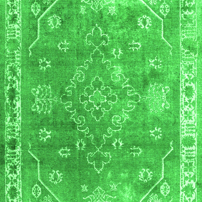 Abstract Green Contemporary Rug, con1940grn