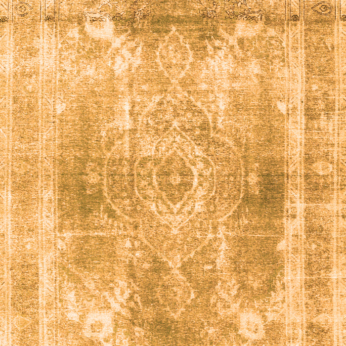 Serging Thickness of Machine Washable Abstract Orange Contemporary Area Rugs, wshcon1941org