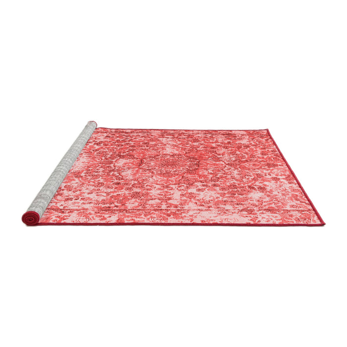 Contemporary Red Washable Rugs