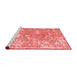 Contemporary Red Washable Rugs