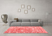 Contemporary Red Washable Rugs