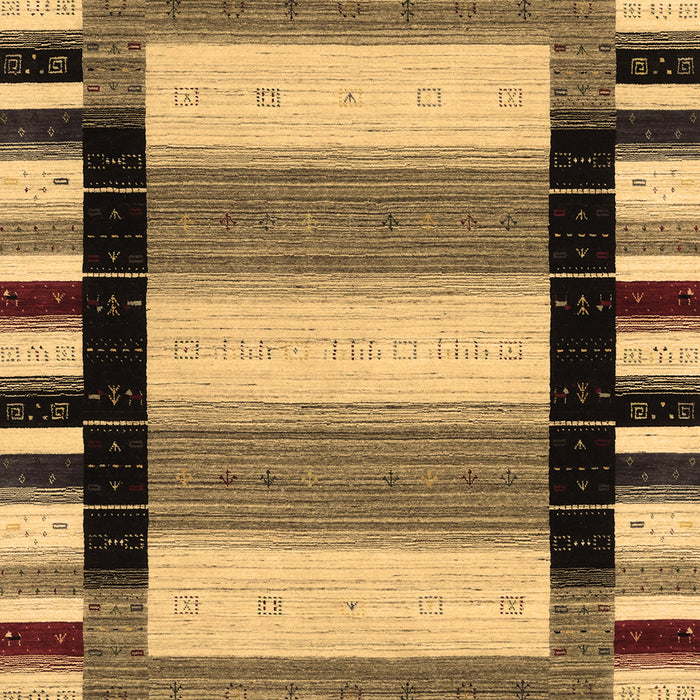 Machine Washable Solid Brown Modern Rug, wshcon1944brn