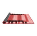 Solid Red Modern Area Rugs