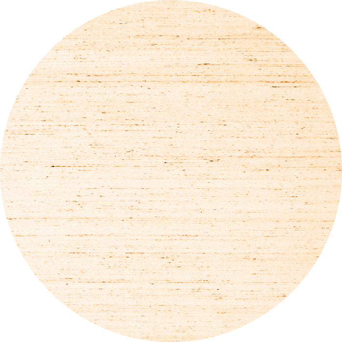 Square Solid Orange Modern Rug, con1945org