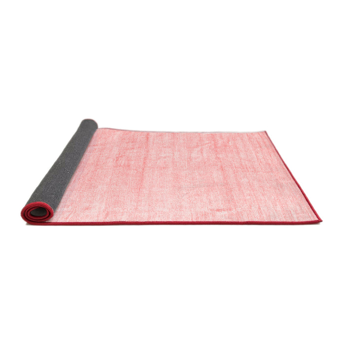 Solid Red Modern Area Rugs