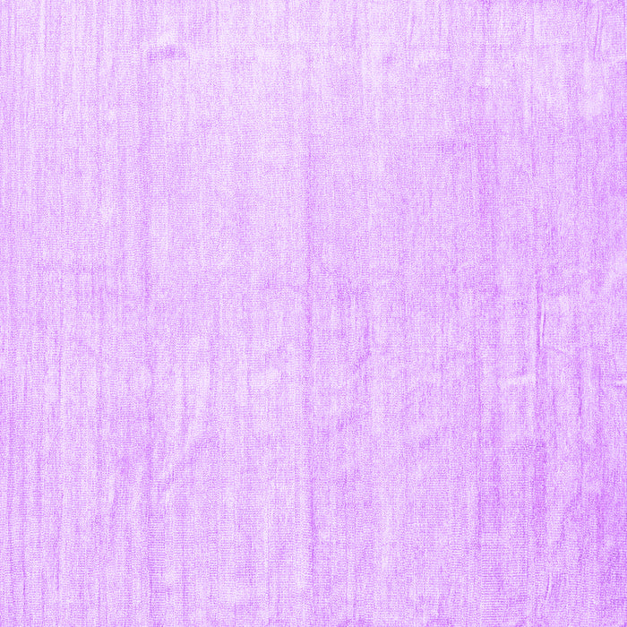 Square Machine Washable Solid Purple Modern Area Rugs, wshcon1947pur