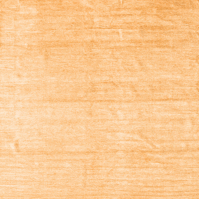 Serging Thickness of Solid Orange Modern Rug, con1947org