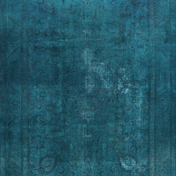 Machine Washable Abstract Light Blue Contemporary Rug, wshcon1948lblu