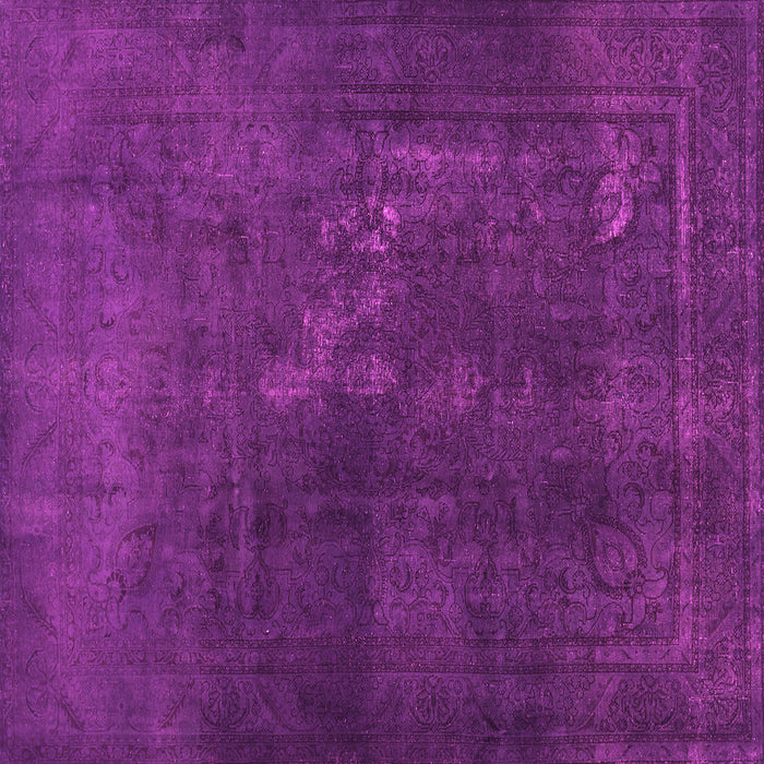 Square Abstract Pink Contemporary Rug, con1948pnk