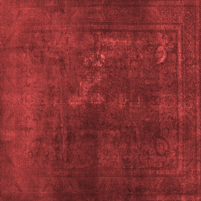 Machine Washable Abstract Red Contemporary Rug, wshcon1948red