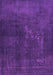 Machine Washable Abstract Purple Contemporary Area Rugs, wshcon1948pur