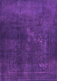 Abstract Purple Contemporary Rug, con1948pur