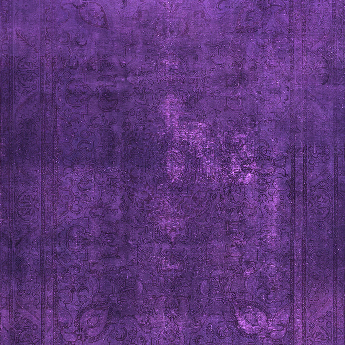 Abstract Purple Contemporary Rug, con1948pur