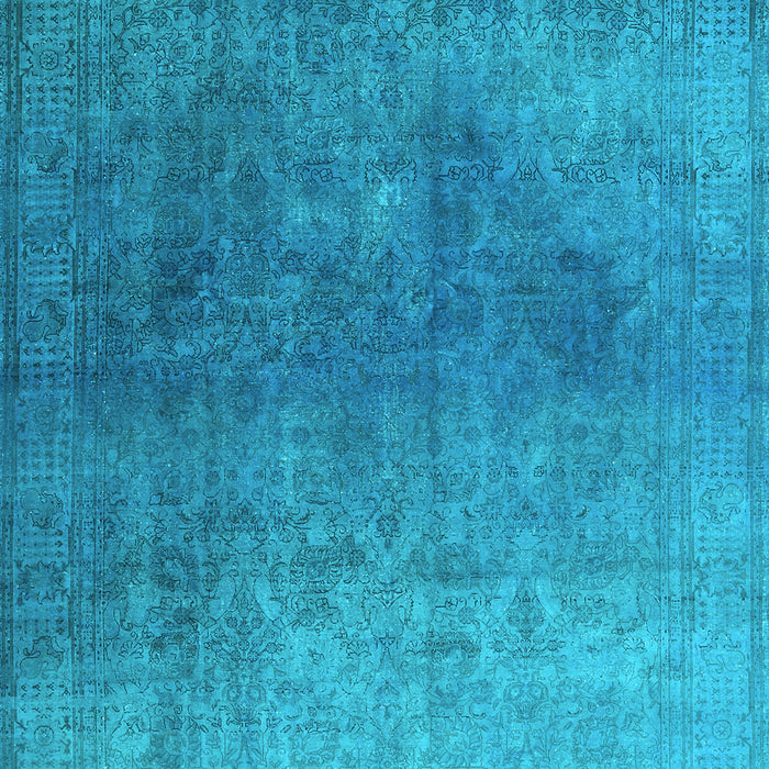 Machine Washable Persian Light Blue Bohemian Rug, wshcon1949lblu
