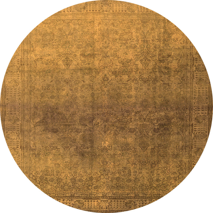 Square Persian Orange Bohemian Rug, con1949org