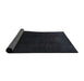 Thickness of Contemporary Gunmetal Green Modern Rug, con1950