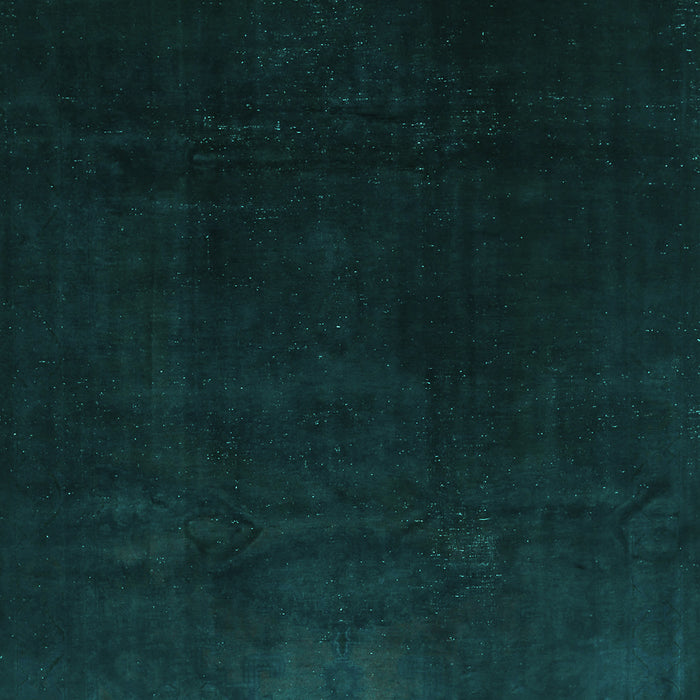 Machine Washable Abstract Turquoise Contemporary Area Rugs, wshcon1950turq