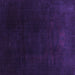 Square Machine Washable Abstract Purple Contemporary Area Rugs, wshcon1950pur