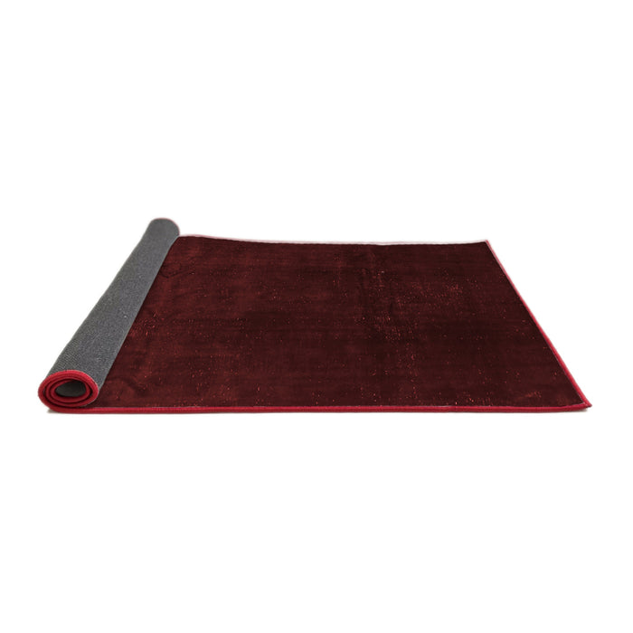 Abstract Red Contemporary Area Rugs