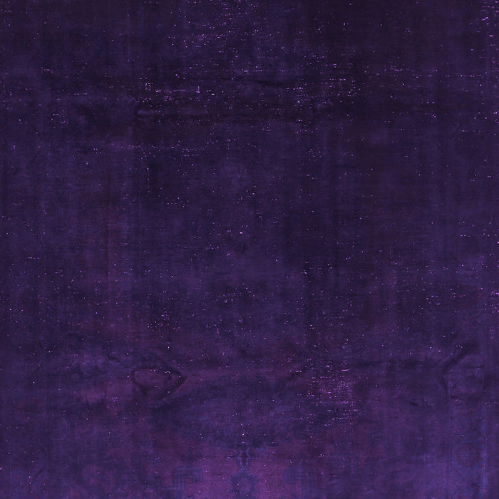 Abstract Purple Contemporary Rug, con1950pur
