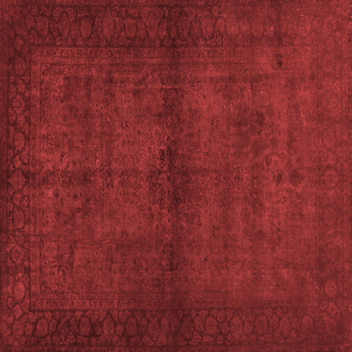 Machine Washable Abstract Red Contemporary Rug, wshcon1951red