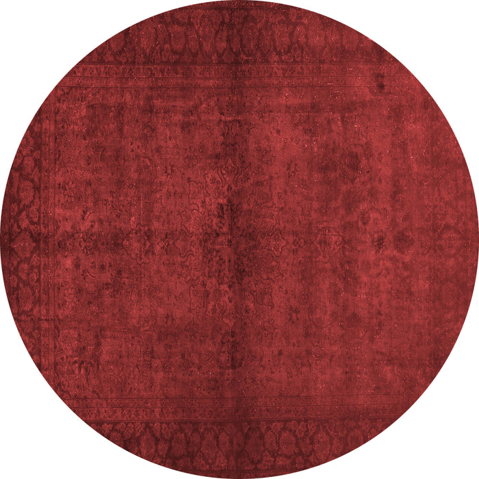 Machine Washable Abstract Red Contemporary Rug, wshcon1951red