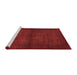 Contemporary Red Washable Rugs