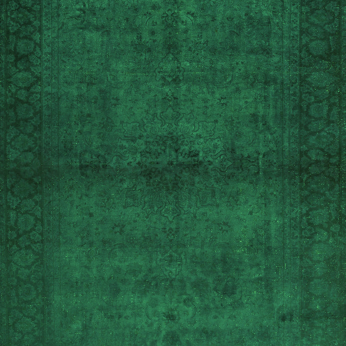 Serging Thickness of Machine Washable Abstract Green Contemporary Area Rugs, wshcon1951grn
