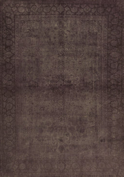 Abstract Brown Contemporary Rug, con1951brn