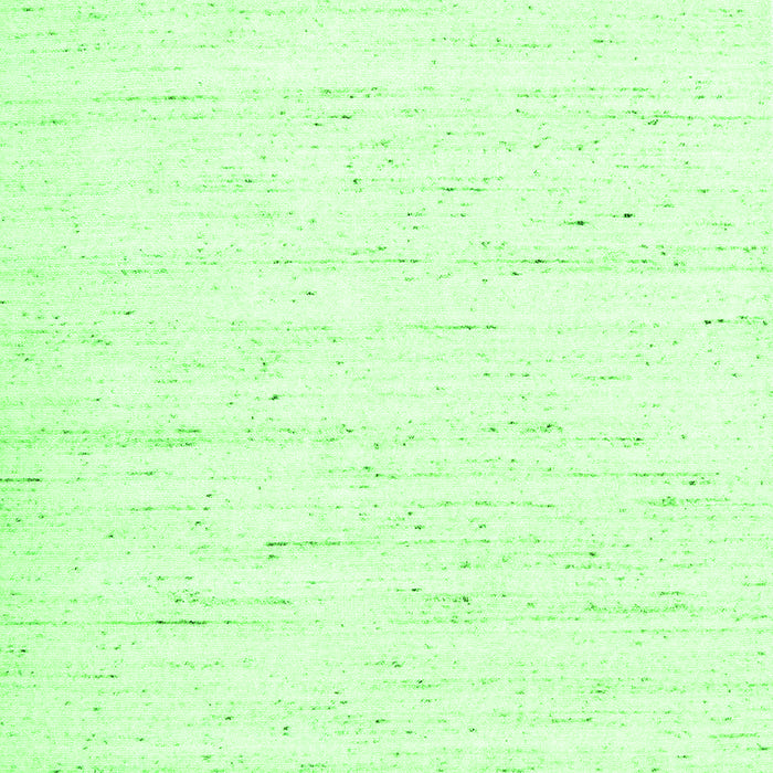 Serging Thickness of Machine Washable Solid Green Modern Area Rugs, wshcon1952grn