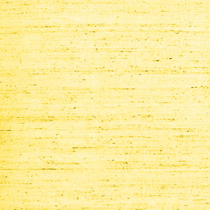 Machine Washable Solid Yellow Modern Rug, wshcon1952yw