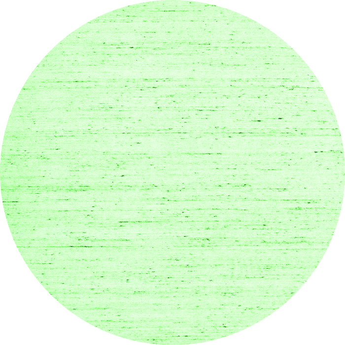 Machine Washable Solid Green Modern Area Rugs, wshcon1952grn