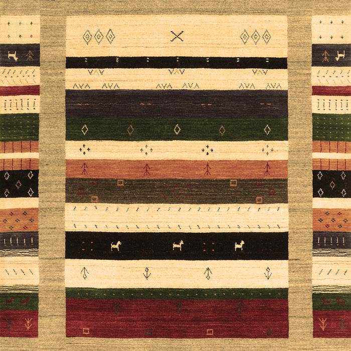 Abstract Brown Contemporary Rug, con1953brn