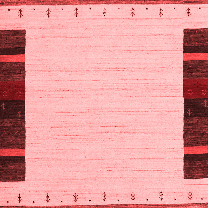 Abstract Red Contemporary Area Rugs