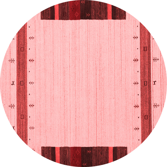 Abstract Red Contemporary Rug, con1954red