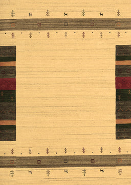 Abstract Brown Contemporary Rug, con1954brn
