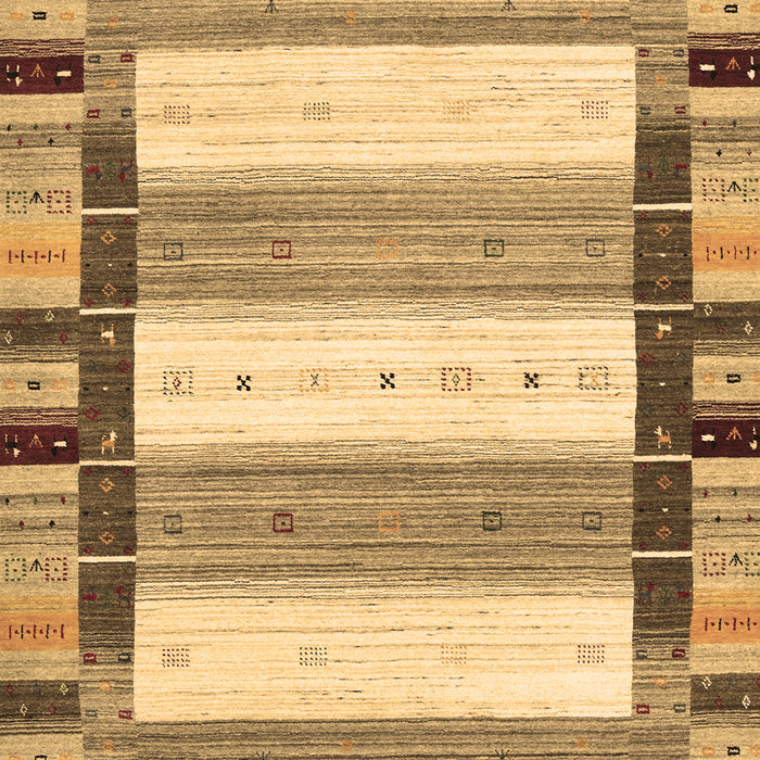 Abstract Brown Contemporary Rug, con1955brn