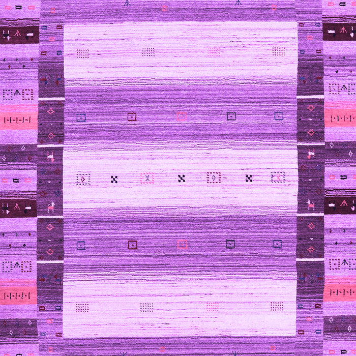 Abstract Purple Contemporary Rug, con1955pur