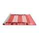 Contemporary Red Washable Rugs