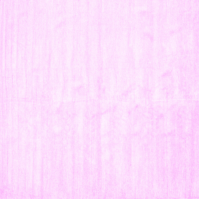 Square Solid Pink Modern Rug, con1956pnk