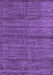 Abstract Purple Contemporary Rug, con1957pur