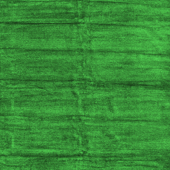 Serging Thickness of Machine Washable Abstract Green Contemporary Area Rugs, wshcon1957grn