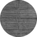 Square Abstract Gray Contemporary Rug, con1957gry