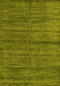 Abstract Yellow Contemporary Rug, con1957yw