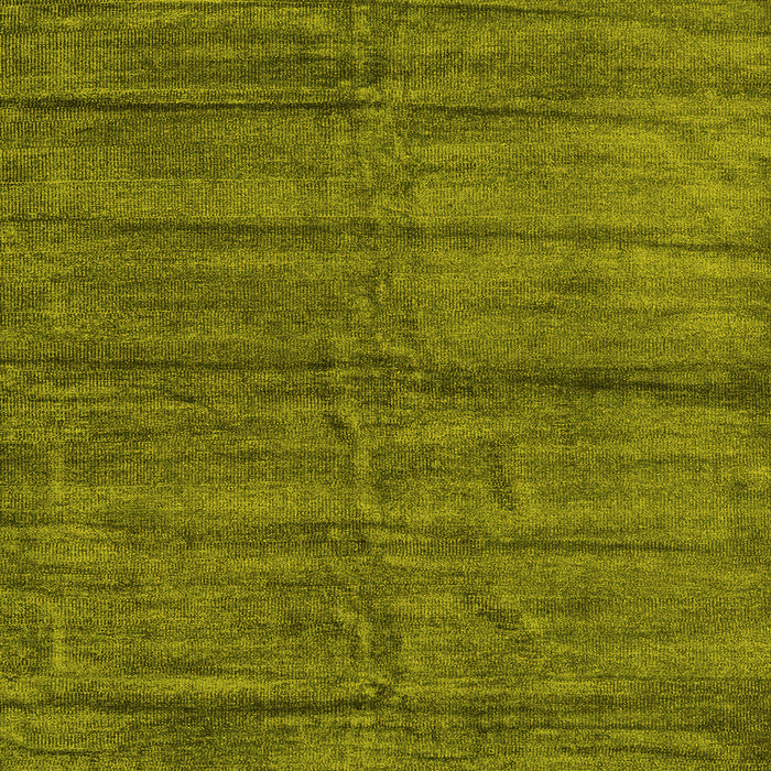 Abstract Yellow Contemporary Rug, con1957yw