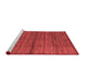 Contemporary Red Washable Rugs